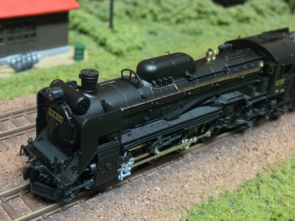 しなのさかいの駅前広場 カトー D51北海道形・セキ3000（石炭積載）