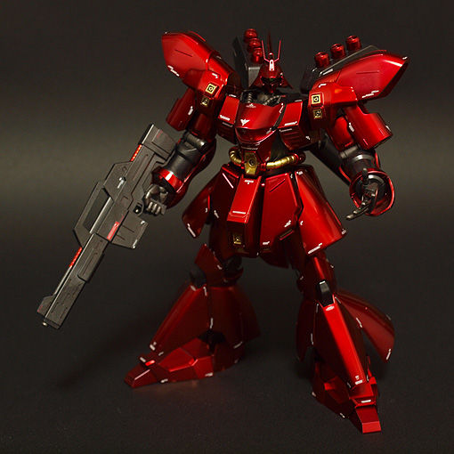 趣味の時間〈HGUCサザビー メタリックコーティング Ver.〉 | 日々ガンダム