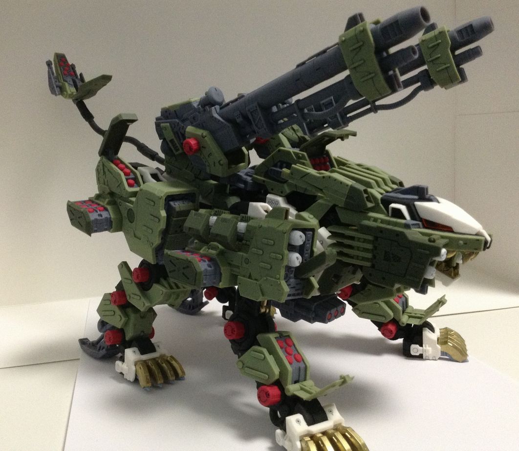 HMM ライガーゼロパンツアー全塗装 ZOIDS Full Paint] Dye the HMM