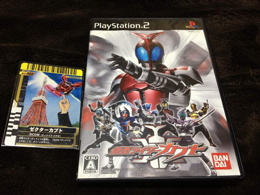 絶対SIMPLE主義 - PS2「仮面ライダーカブト」レビュー！全カブト