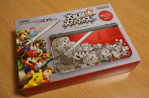 Newニンテンドー3DS LL 大乱闘スマッシュブラザーズエディション」購入