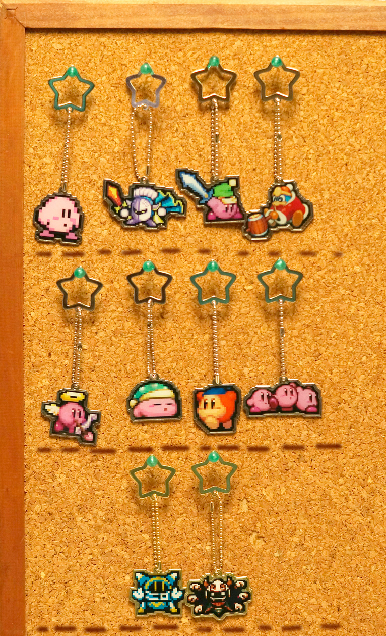 ｹﾞｰﾑ】星のカービィトリプルデラックスキーホルダーコレクション