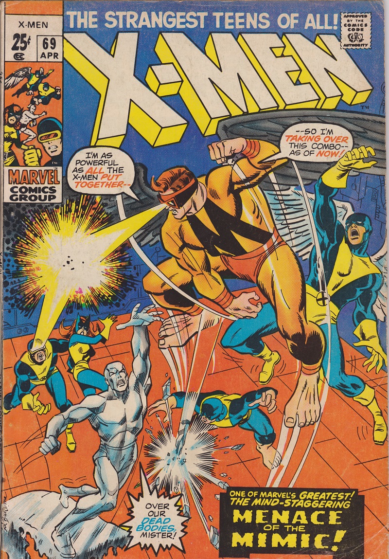海外コミック】 1971年のX-MEN | 神保町の古書店 ＠ワンダーのブログ