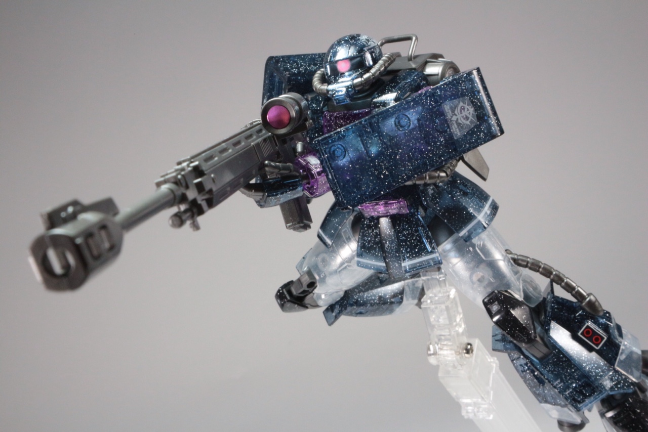 HG 1/144 高機動型ザクII 劇場限定 リミテッドクリアVer.のご紹介