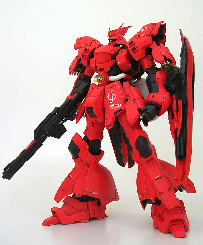 M's 1/100 サザビー完成 - ewac fact file