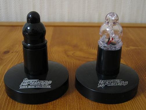 ライダーマスクコレクション プレミアム発光台座ディスプレイ ～動画編