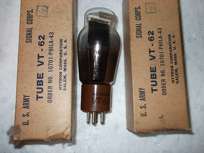 トリタン送信管 VT-62 RCA 801A MAZDA 3T20 について | 魅惑の真空管