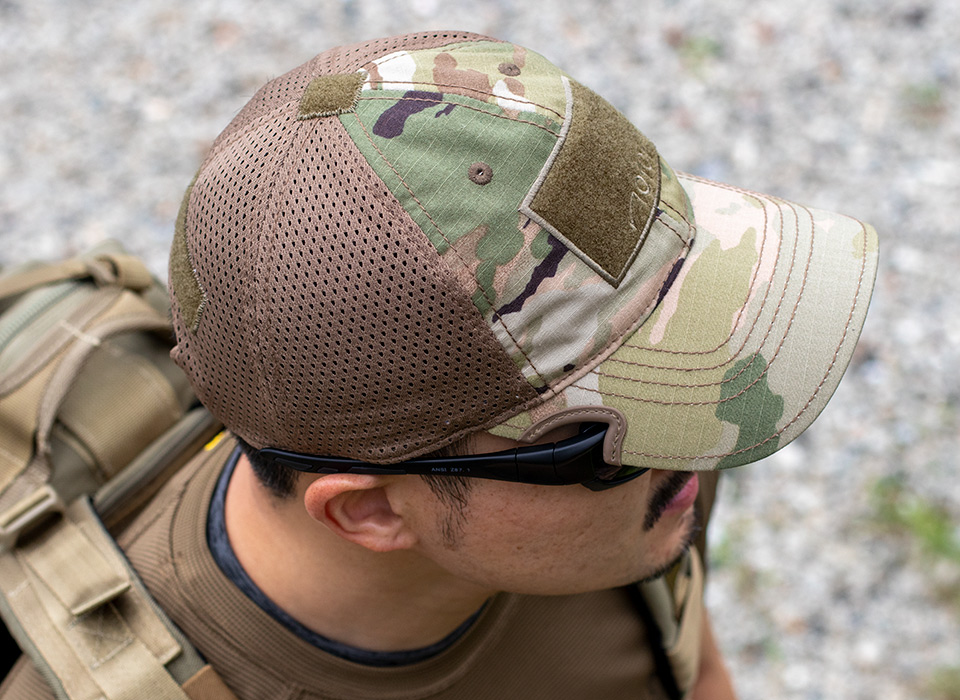 NOTCH GEAR /メッシュキャップ カモフラージュパターンを楽しむ