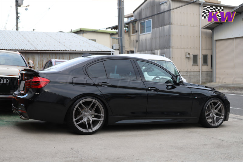 BMW F30 KW V1車高調 BCforged wheels ミシュラン PS4s VW POLO AW KW