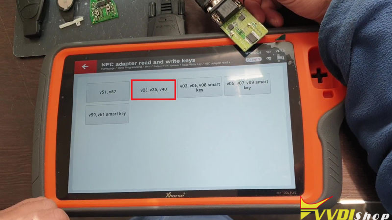 Xhorse VVDI Key Tool Plus Renew Benz FBS3 NEC Chip SW.35 Key