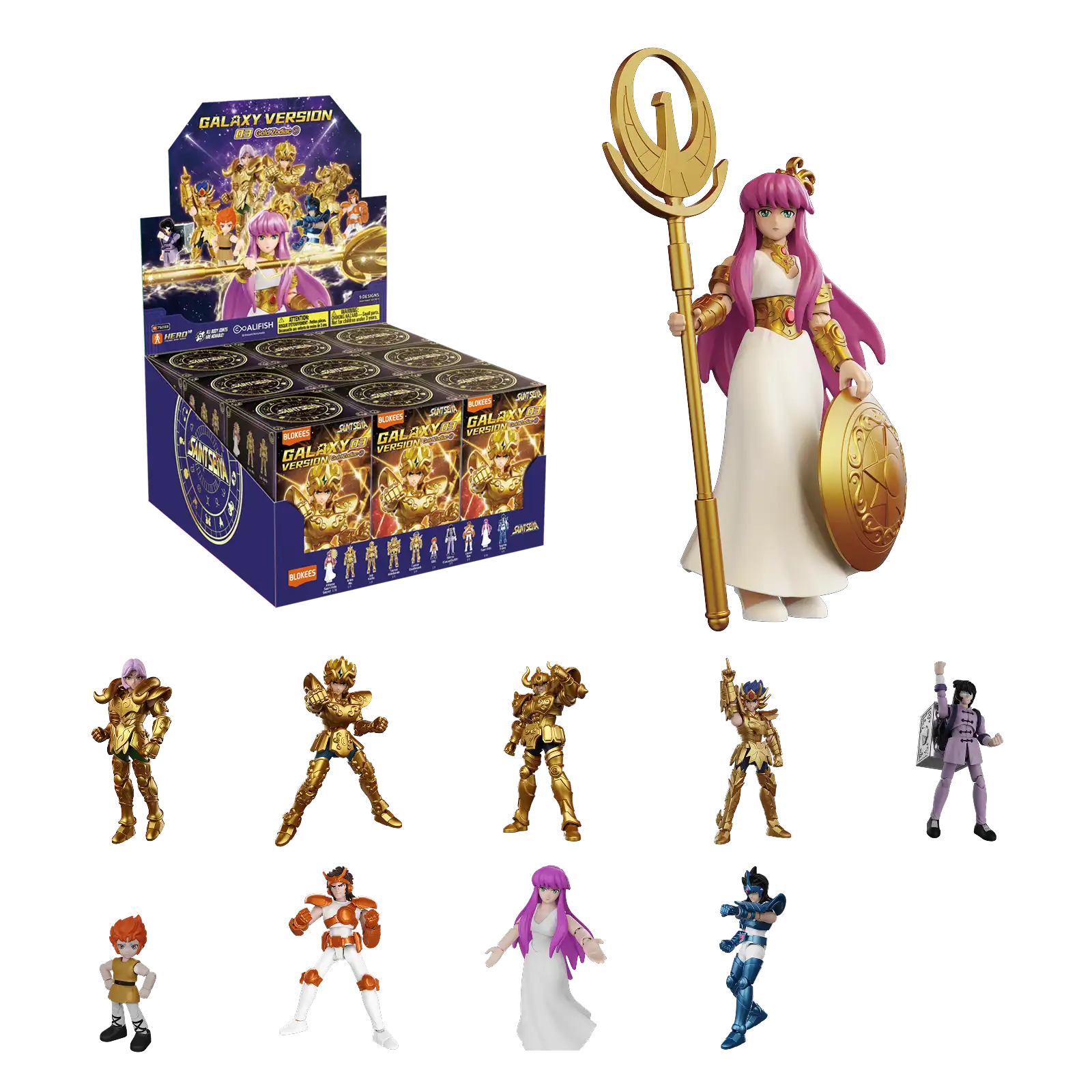Saint Seiya Galaxy Version 03 Gold Zodiac ① – Blokees