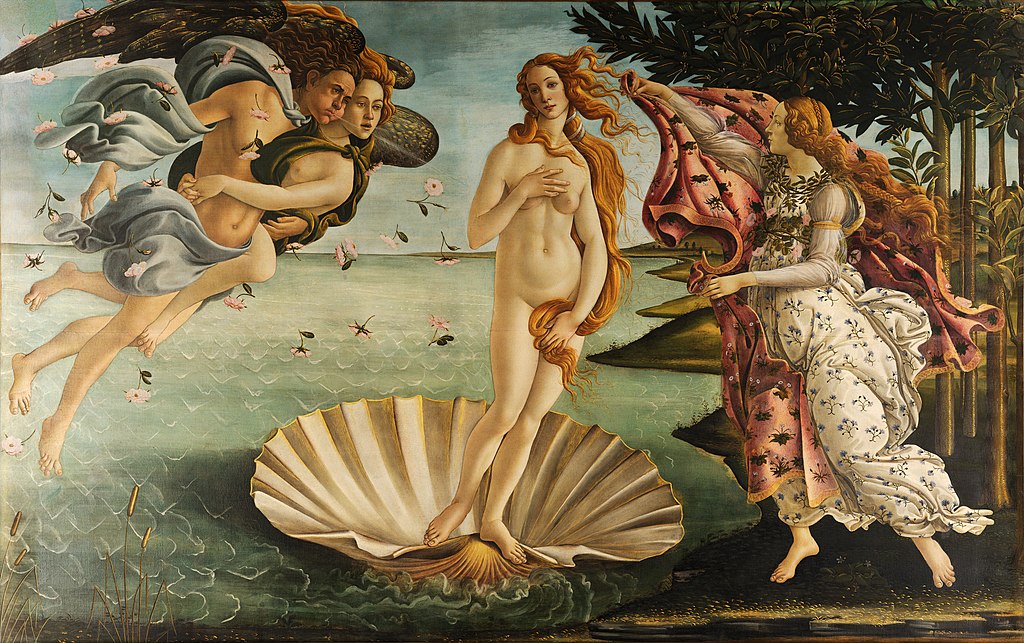 The Birth of Venus by Sandro Botocelli, Oil Painting Reproduction