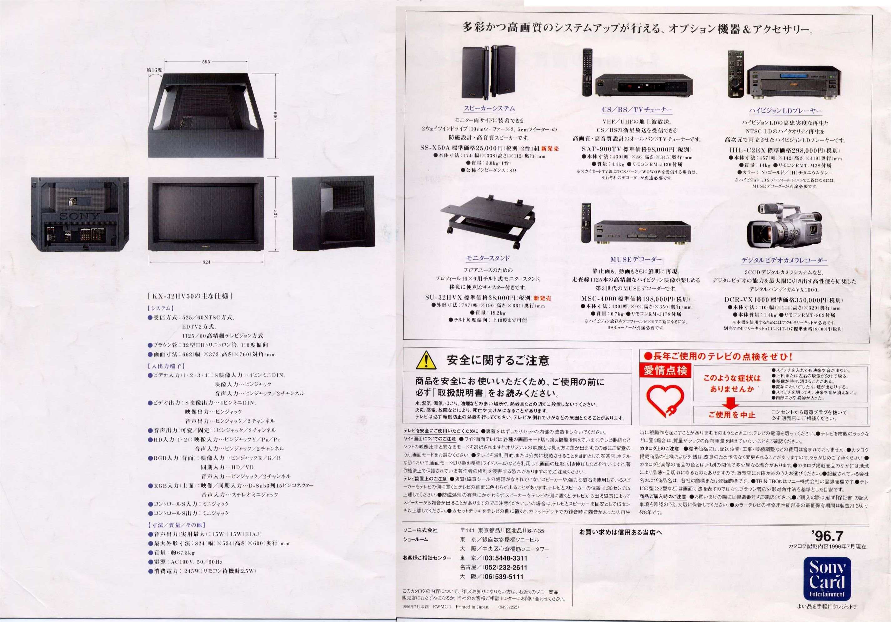 孤高の家庭用アナログハイビジョンモニター ソニーKX