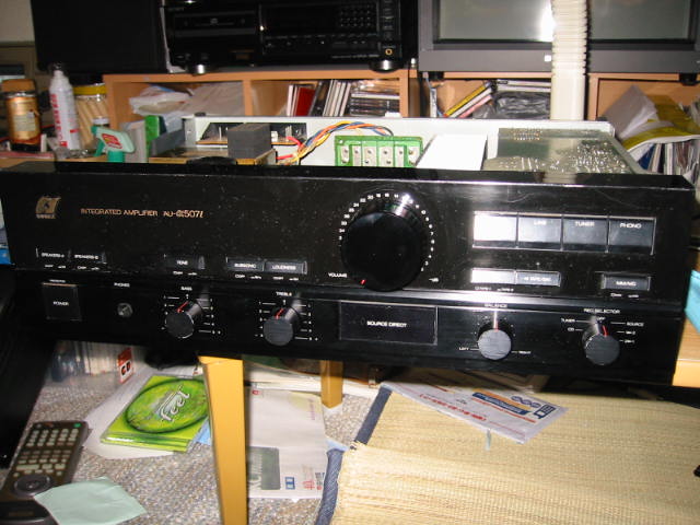 サンスイ AU－α507i型の修理