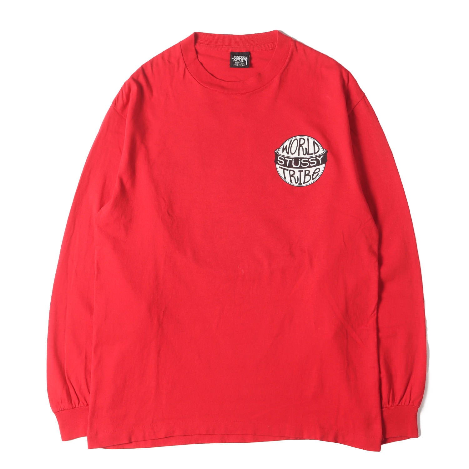 STUSSY (ステューシー) 80s OLD STUSSY 黒タグ WORLD TRIBEロゴ ロング