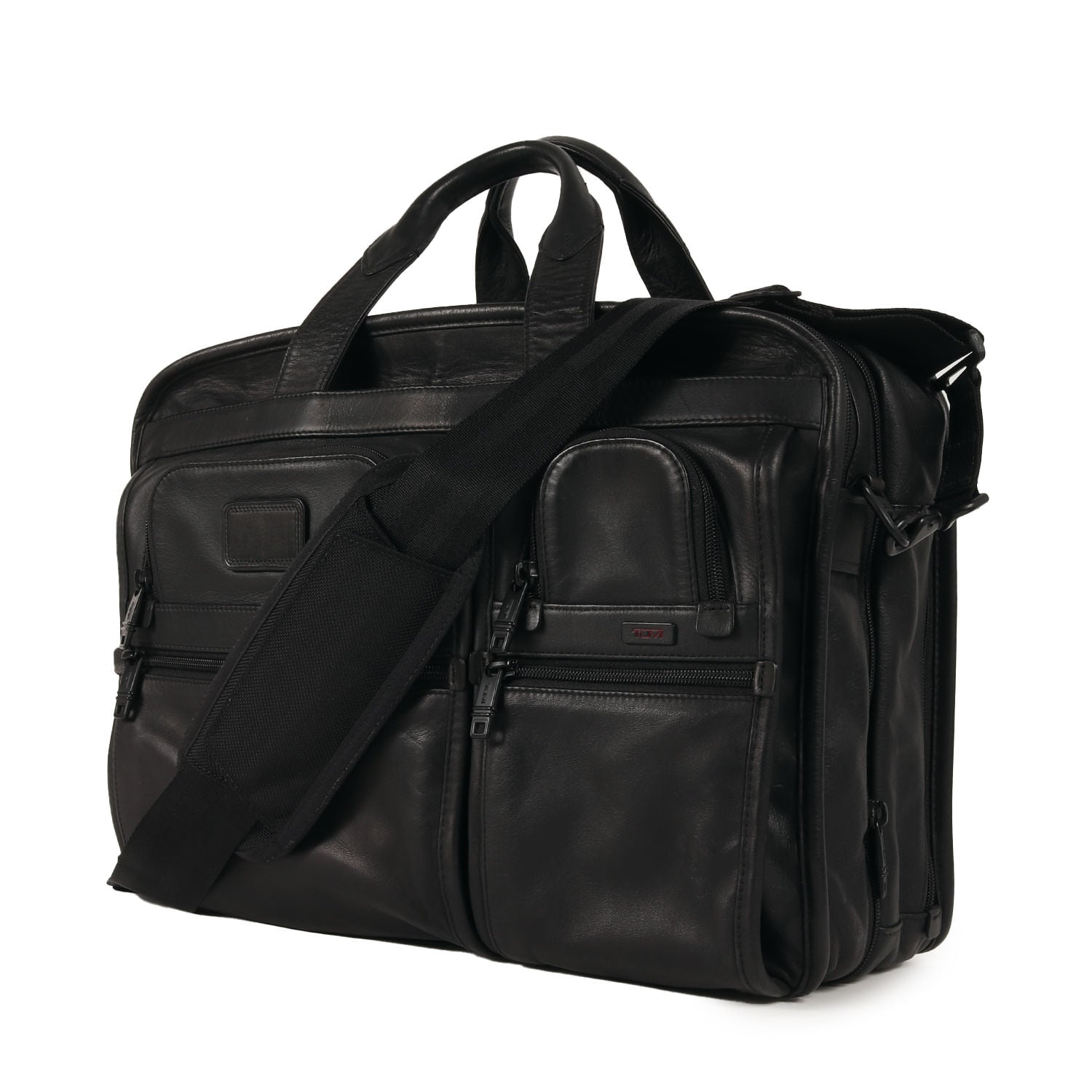 2WAY エクスパンダブル オーガナイザー ラップトップ レザー ブリーフ