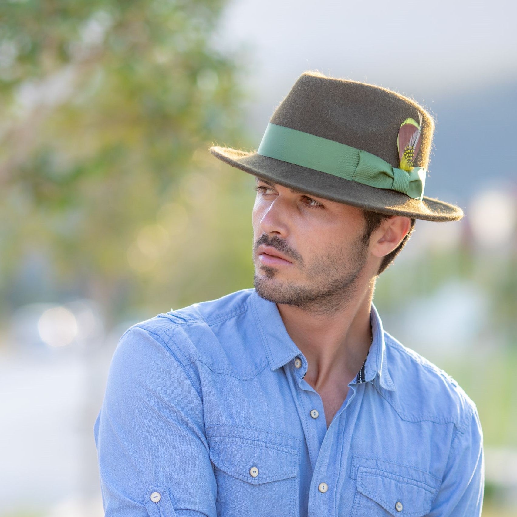 The Alpaca Doyle - Wool Felt Hat – Borges & Scott