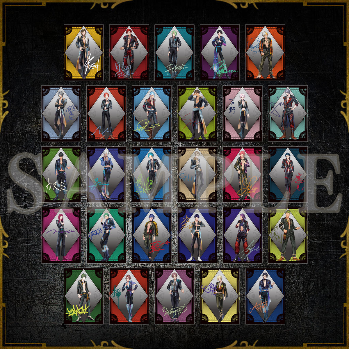 受注販売】サイン入りビジュアルボード 5周年ver. – ブラックスター