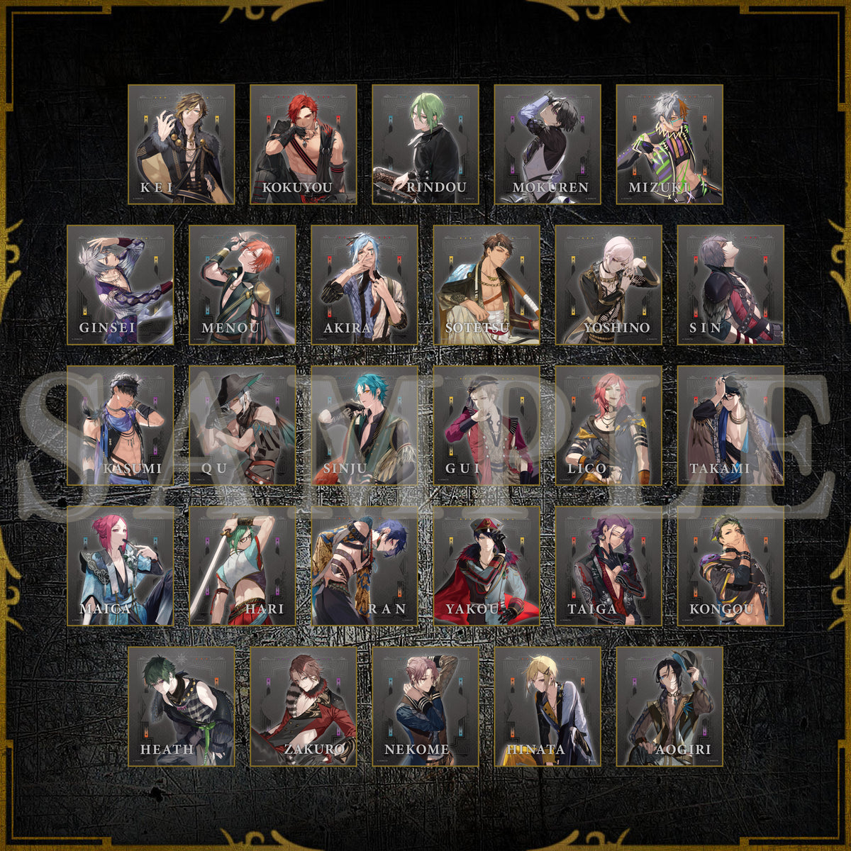 トレーディングミニ色紙 AGF2024ver. – ブラックスター -Theater