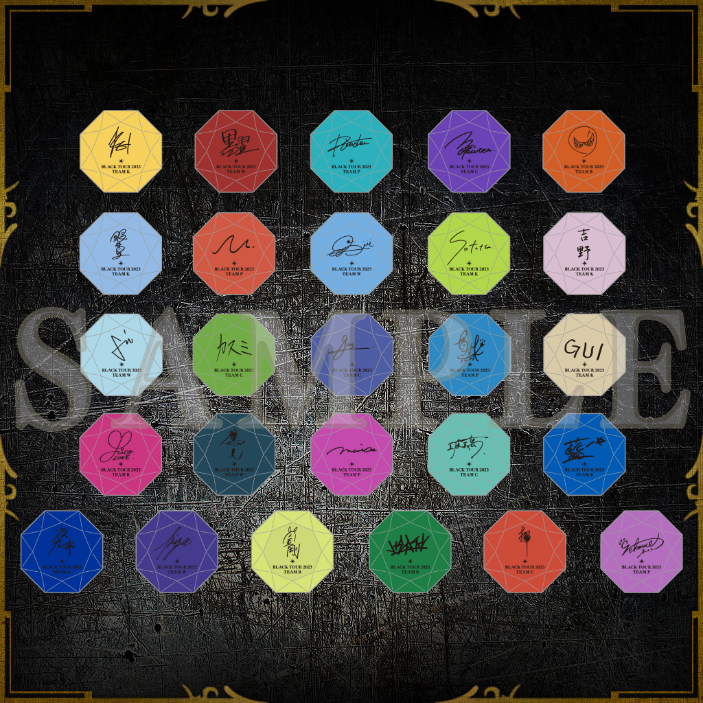 リングライト BLACK TOUR 2023 – ブラックスター -Theater Starless