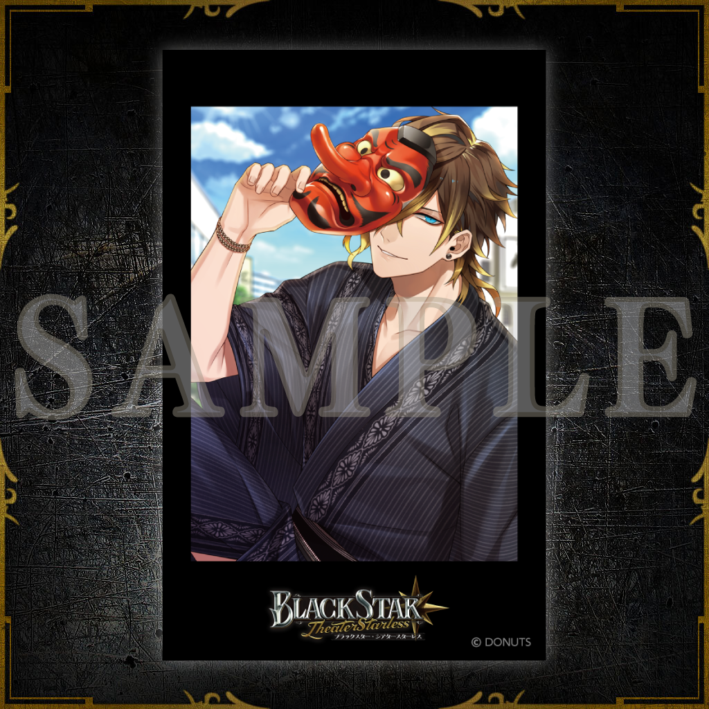 チェキ風カード 浴衣ver – ブラックスター -Theater Starless
