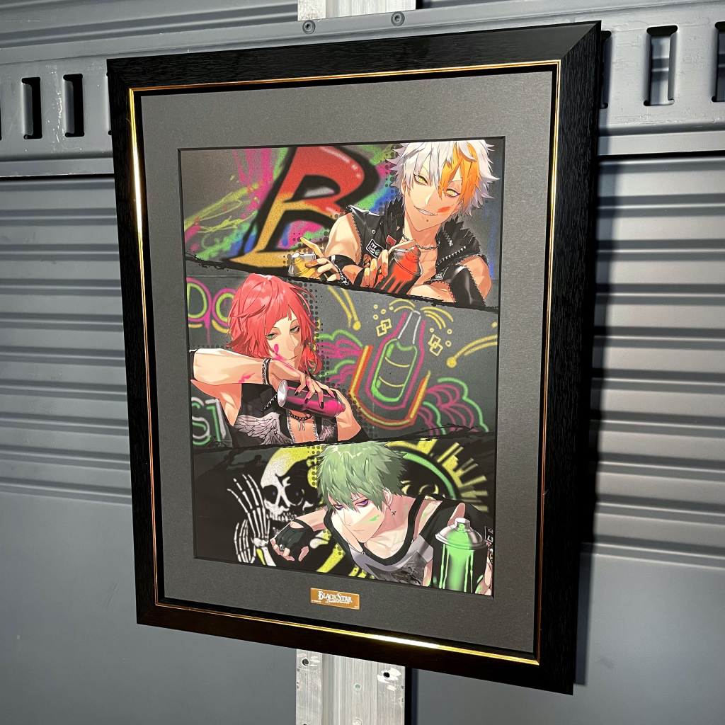 複製原画 10（ミズキ・リコ・ヒース） – ブラックスター -Theater