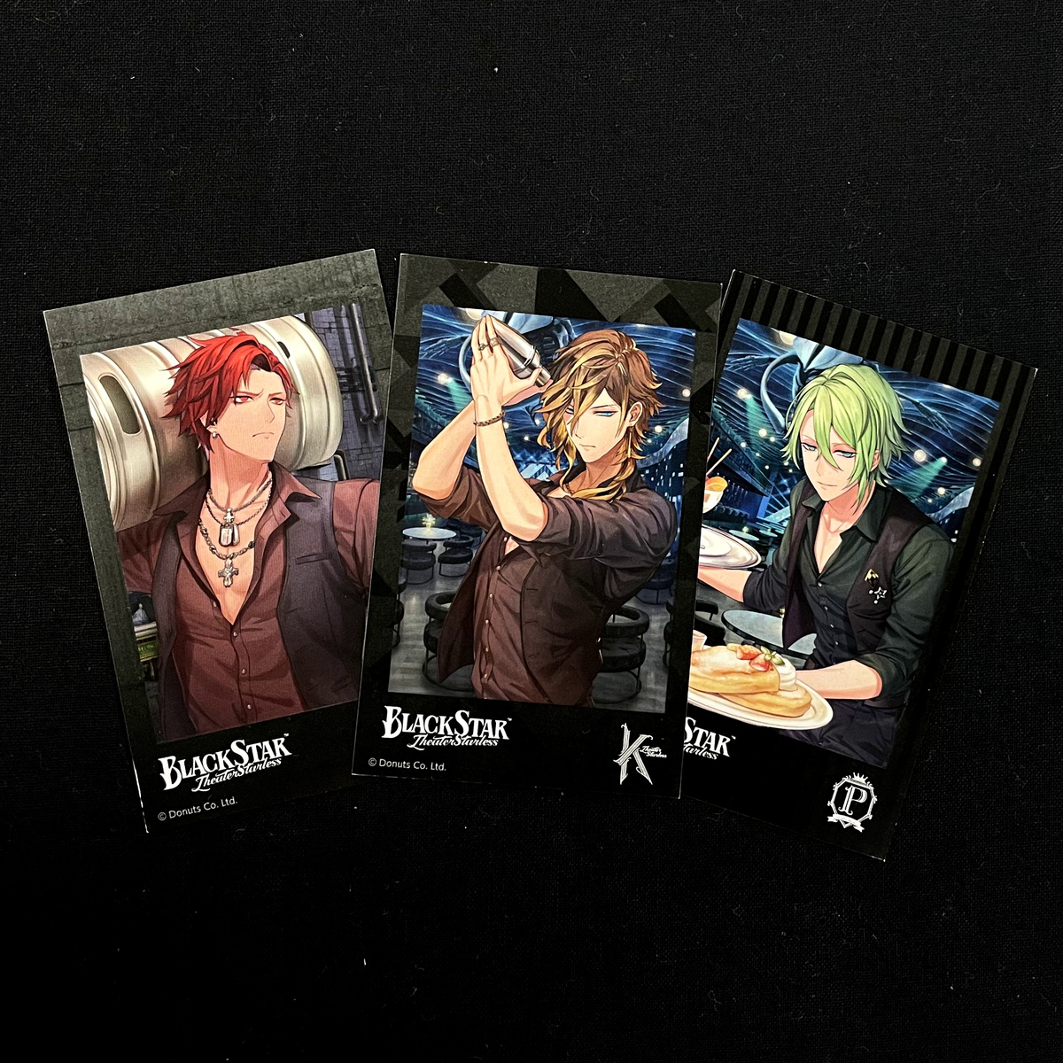 チェキ風カード レストラン Ver. – ブラックスター -Theater Starless