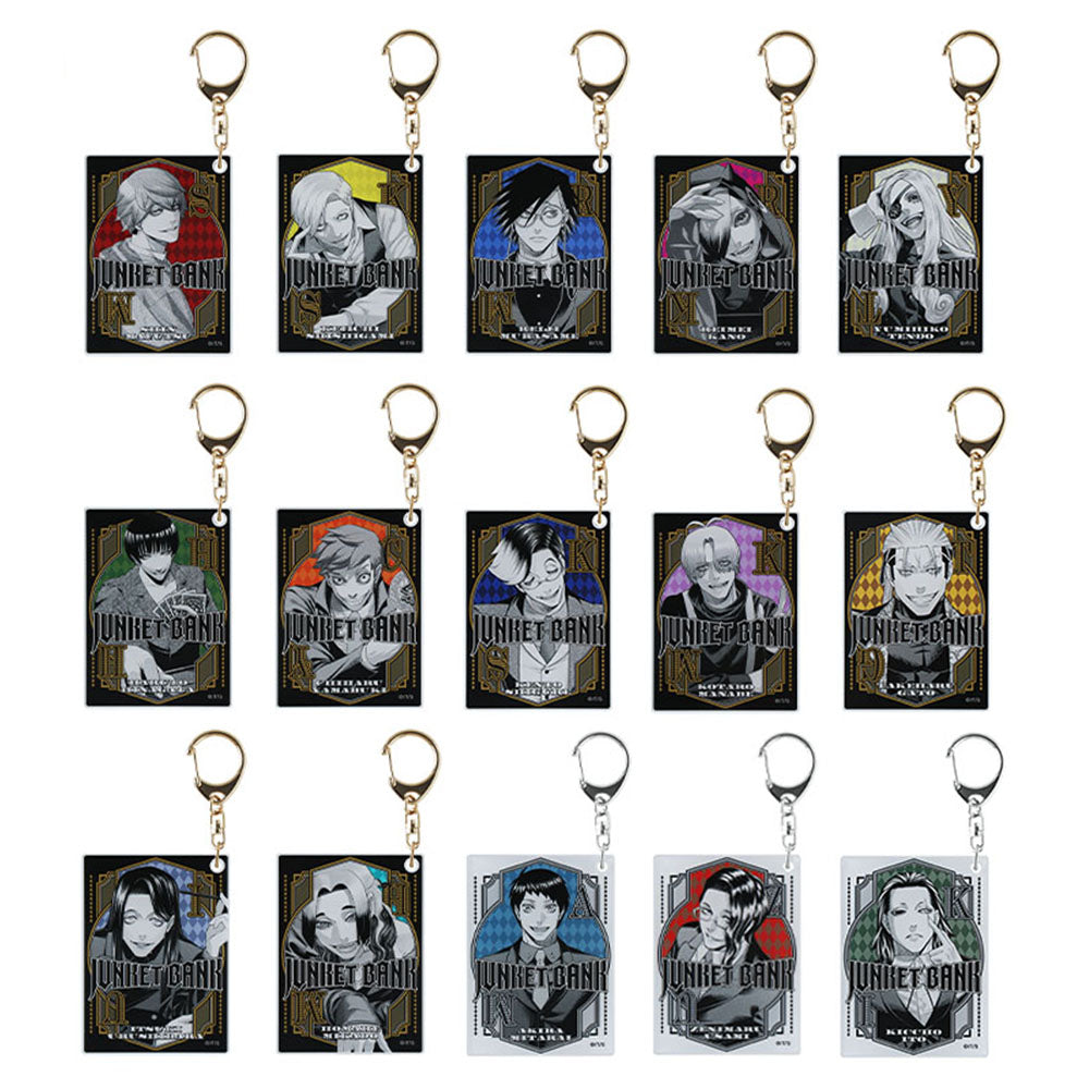 ジャンケットバンク』トランプ風アクリルキーホルダーコレクション 第1