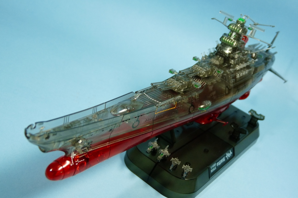 ご依頼品ヤマト2199劇場限定リミテッドクリアVer完成品