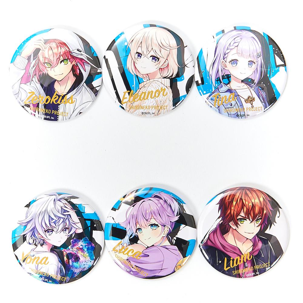 白猫プロジェクト 描き下ろし缶バッジ（全6種） - Tokyo Otaku Mode