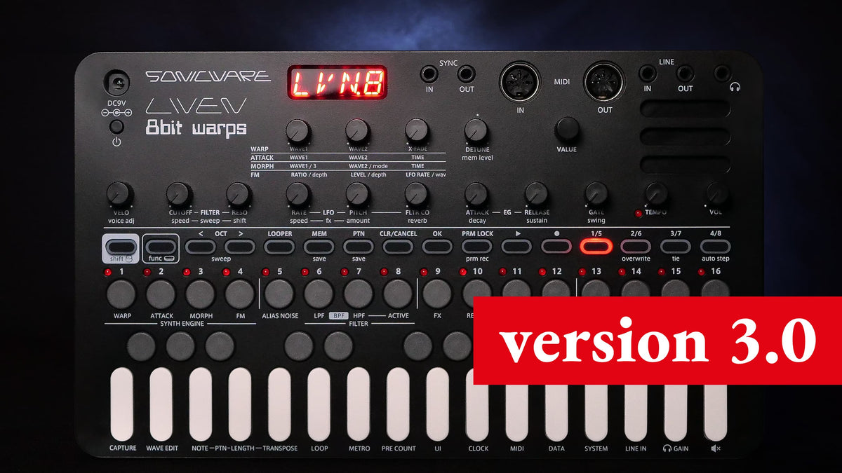 LIVEN 8bitwarps – SONICWARE 日本公式