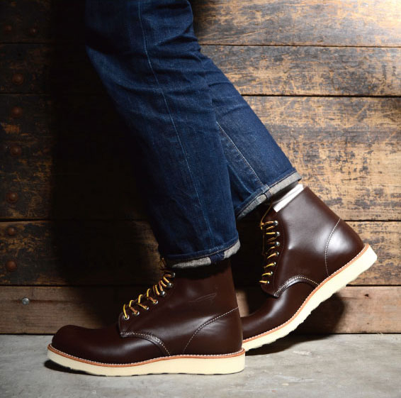 アウトレットレッドウィング入荷情報 CHOCOLATE CHROME ROUND TOE
