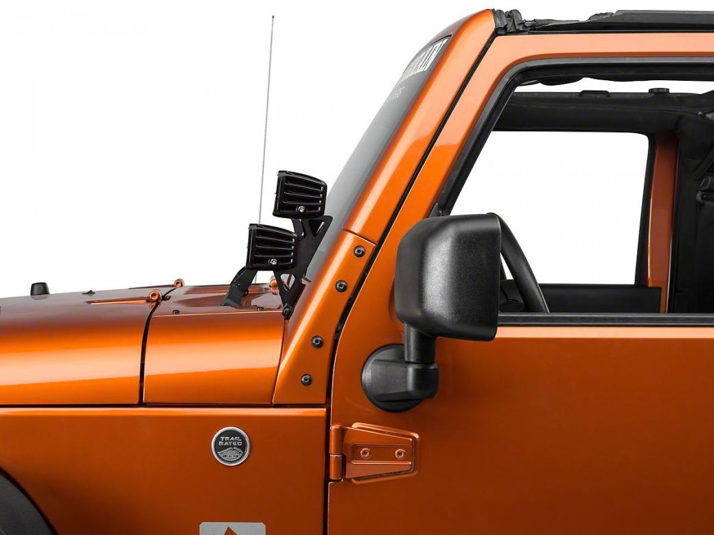 JAPAN4x4 / RIGID製 JK用LEDライトマウント