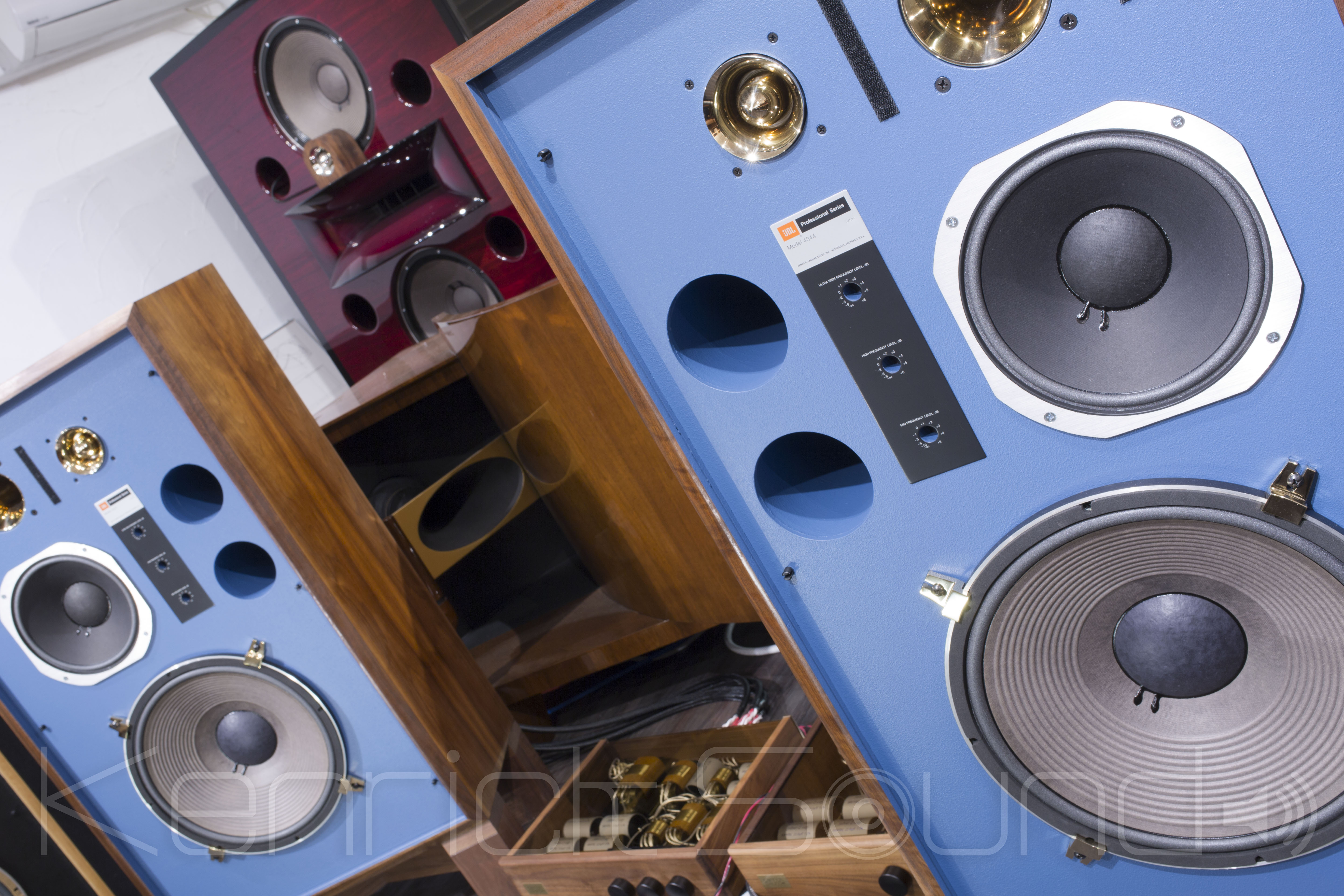 JBL 4344 アルミ青銅ホーン KRSファインメットコア最高峰ネットワーク