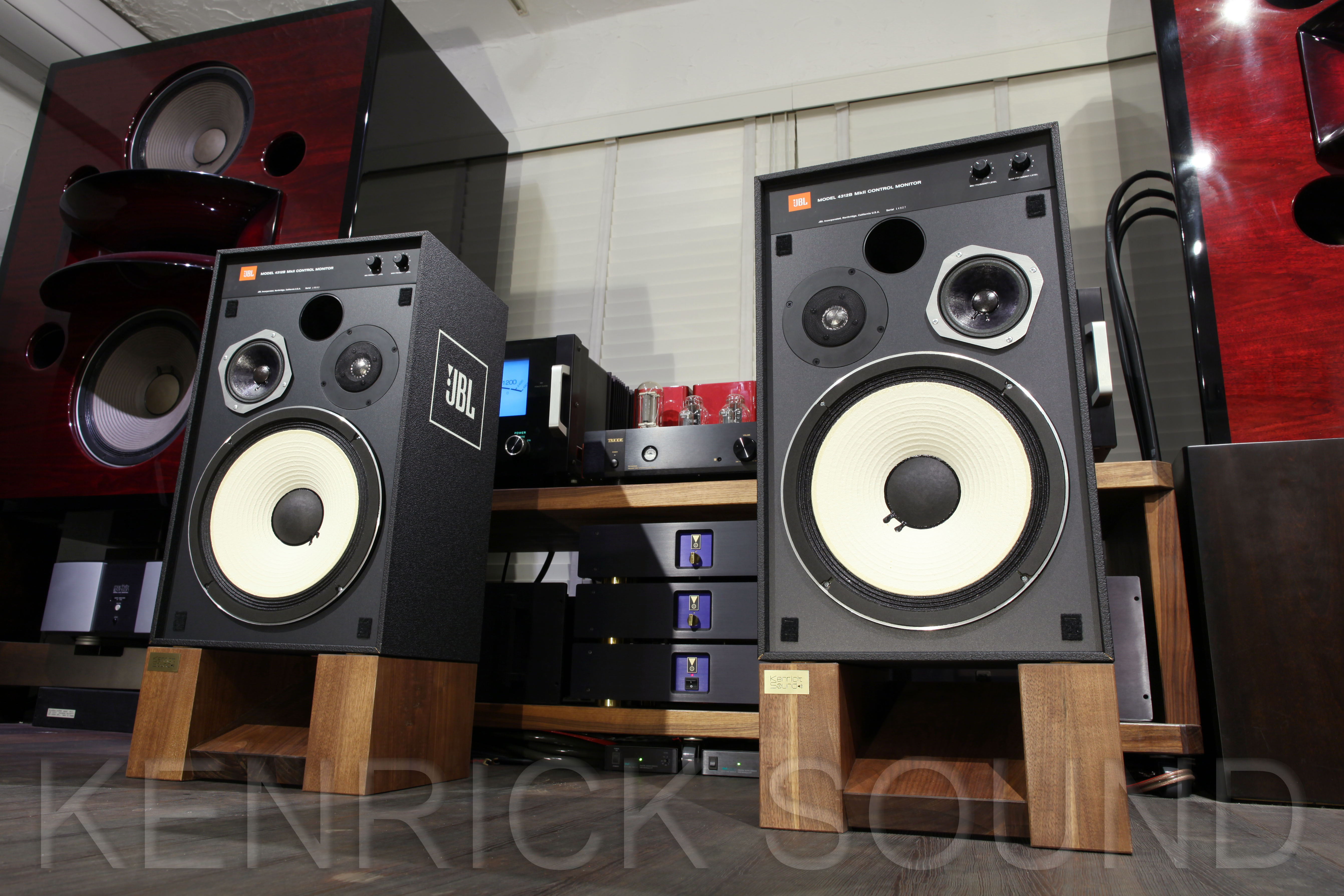 JBL 4312B MK2(MKII) 3wayモニタースピーカー 超美品 - ケンリック