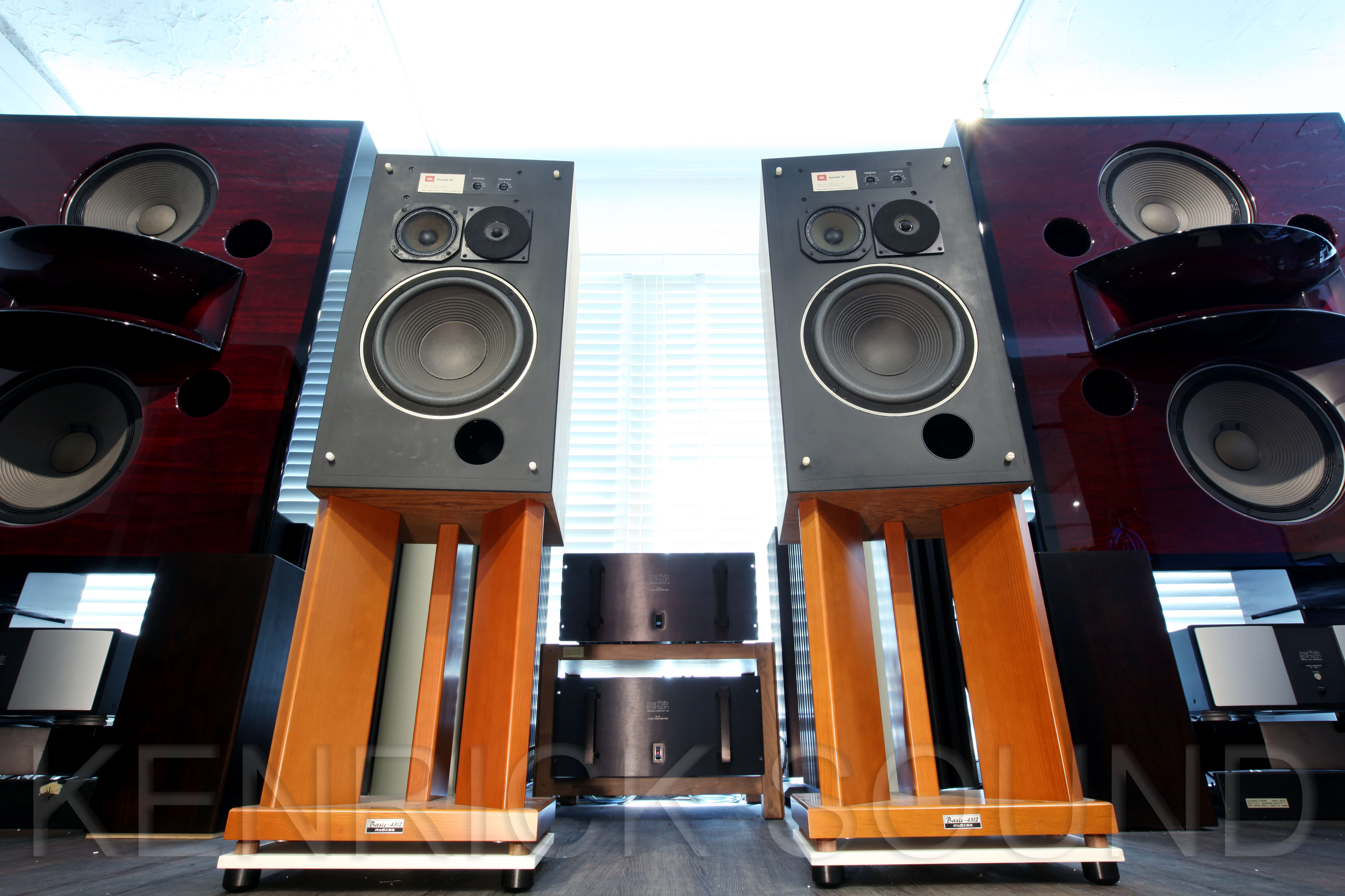 JBL L36 Decade オークキャビネット アルニコ3wayスピーカー