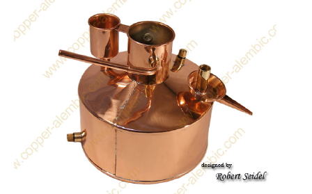 蒸留器 銅製蒸留器 アランビック 精油分離器 セパレーター