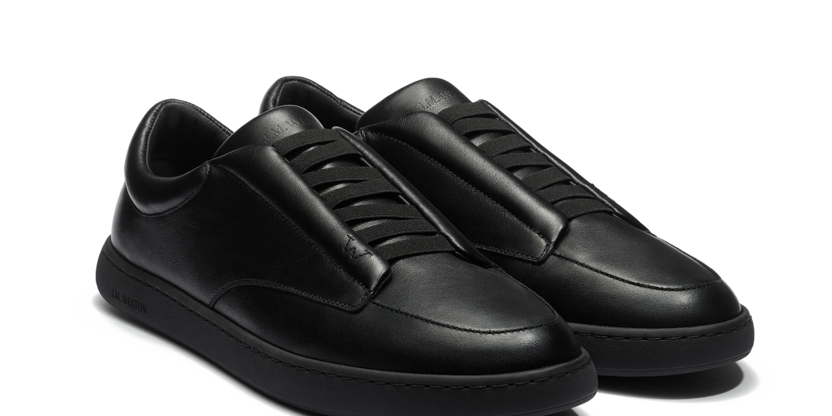 Dress sneaker [Black Nappa Calfskin] – J.M. WESTON [JP]