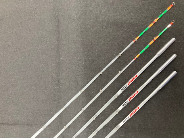 限定】Creek ERUZA ＃8 アーミーグリーン ワカサギ 竿 一本 限定