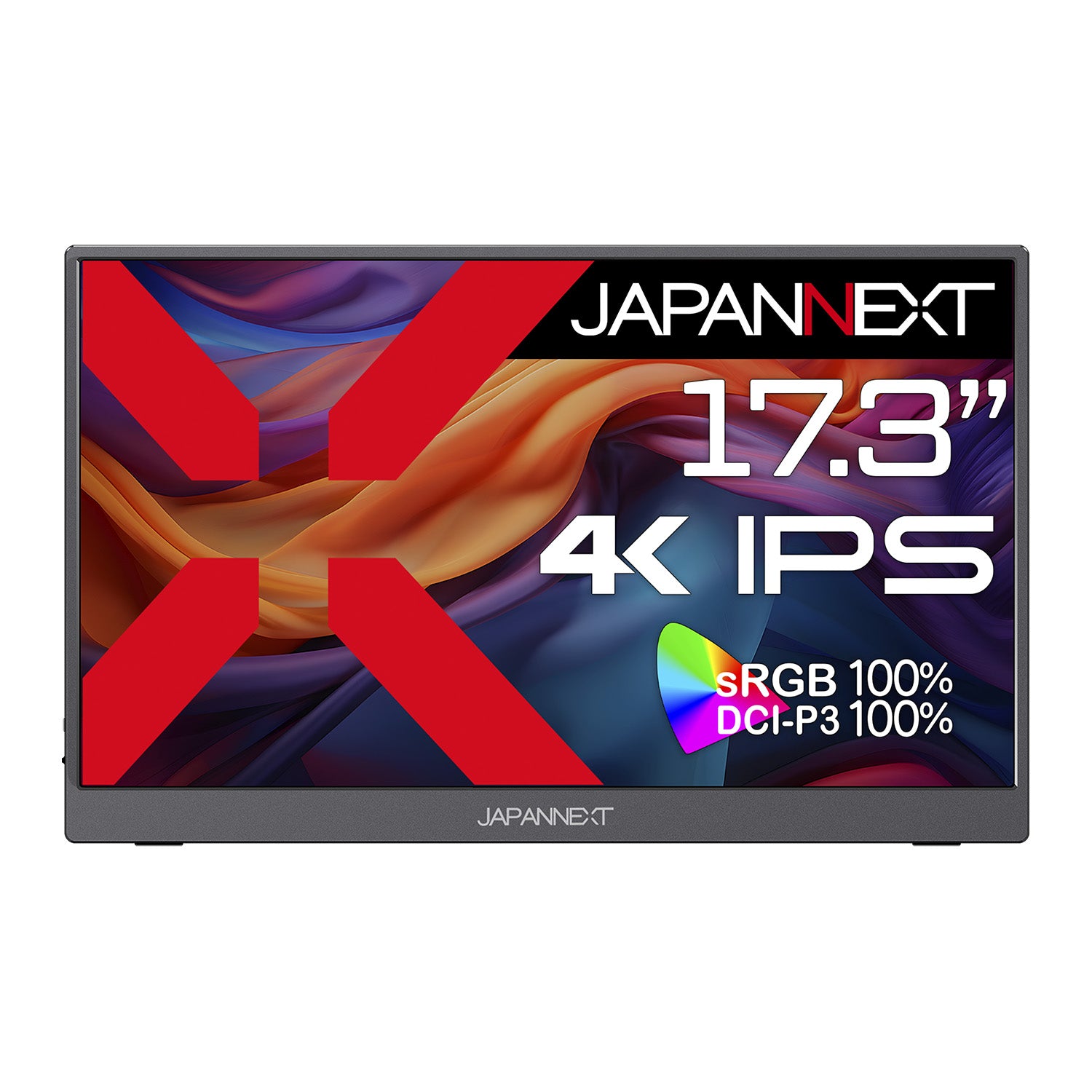 JAPANNEXT 17.3インチ IPSパネル搭載 4K(3840x2160)解像度 モバイル