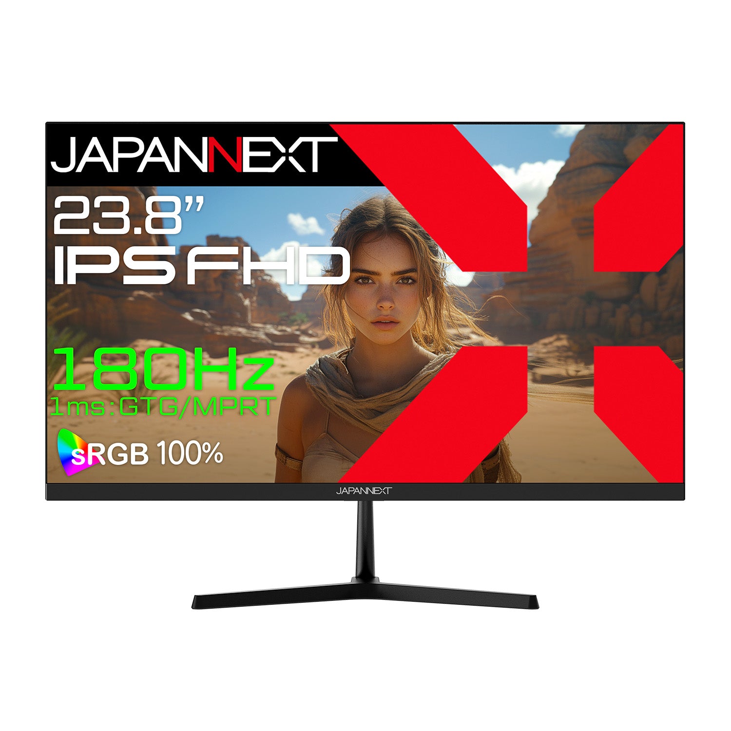 Amazon.co.jp限定】JAPANNEXT 23.8インチ IPSパネル搭載 180Hz対応
