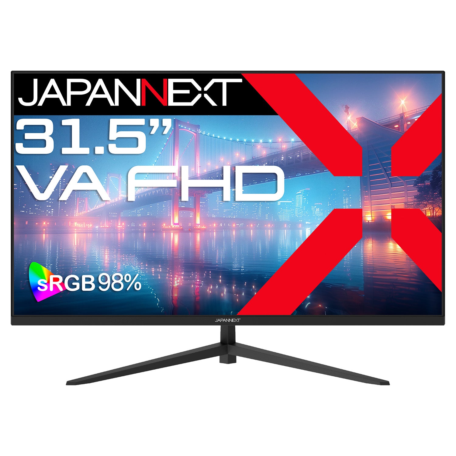 ECサイト限定】 JAPANNEXT 31.5インチ VAパネル搭載 フルHD(1920x1080