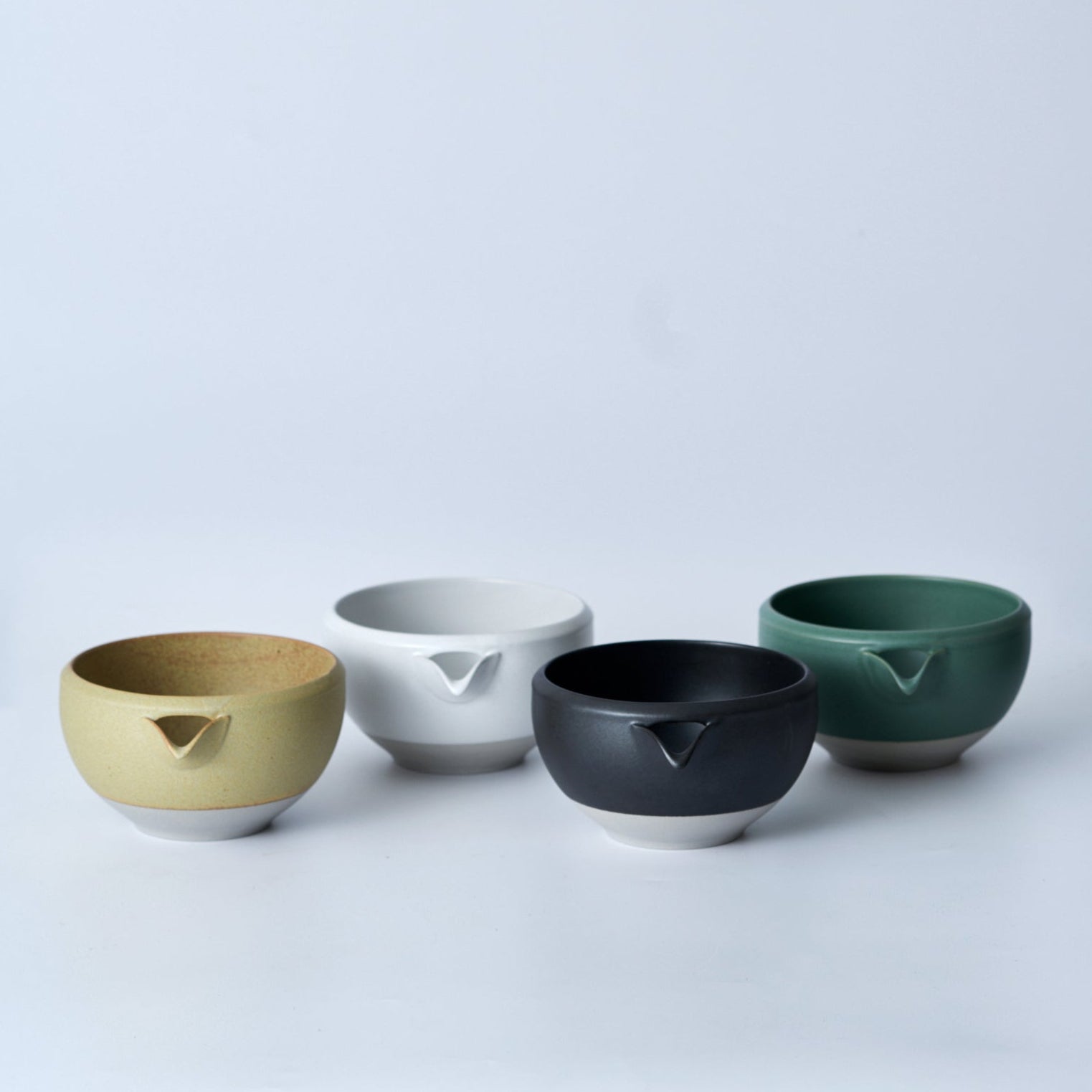 ORIGAMI 片口抹茶碗 Pour