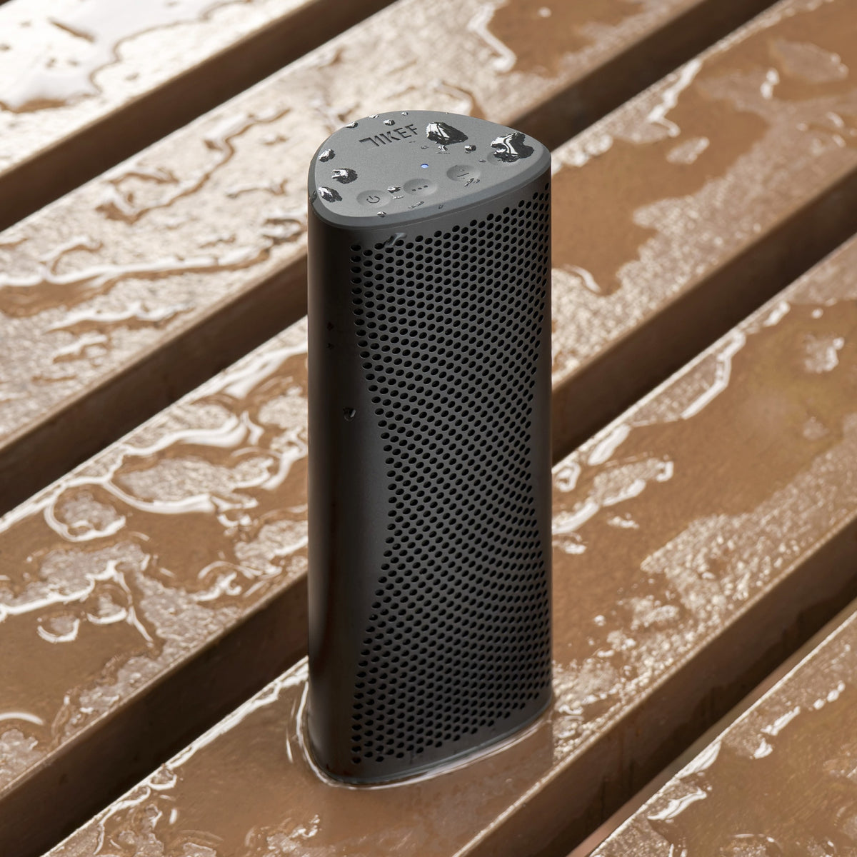 KEF Muo ワイヤレススピーカー シルバー ペア KEFのポータブル