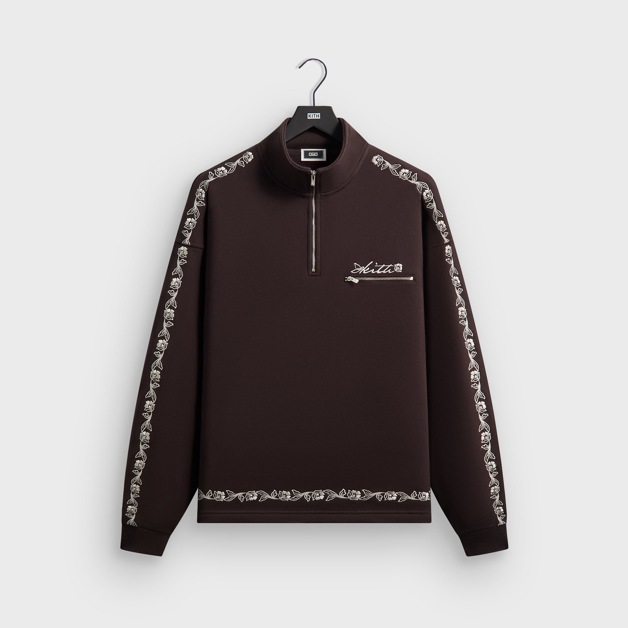 Kith Floral Queensbridge Quarter Zip - Incognito – Kith Japan
