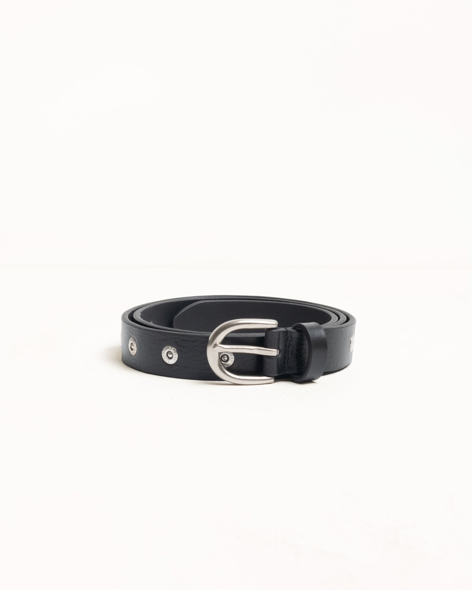 Rivet Stud Belt – Black | Accessories | Stüssy Japan