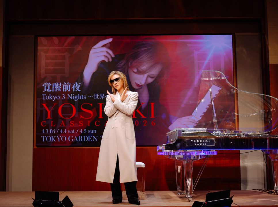 YOSHIKI、完全復帰を宣言クラシカル公演「YOSHIKI CLASSICAL 2026 覚醒