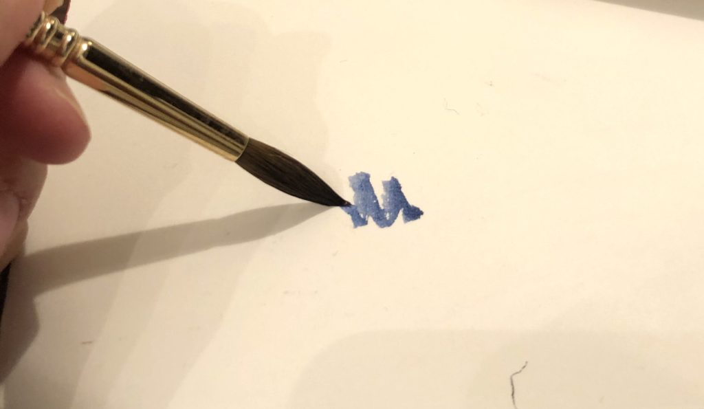 コリンスキー筆レビュー[エスコダ]1212タイミーセーブル | 枯葉庭園