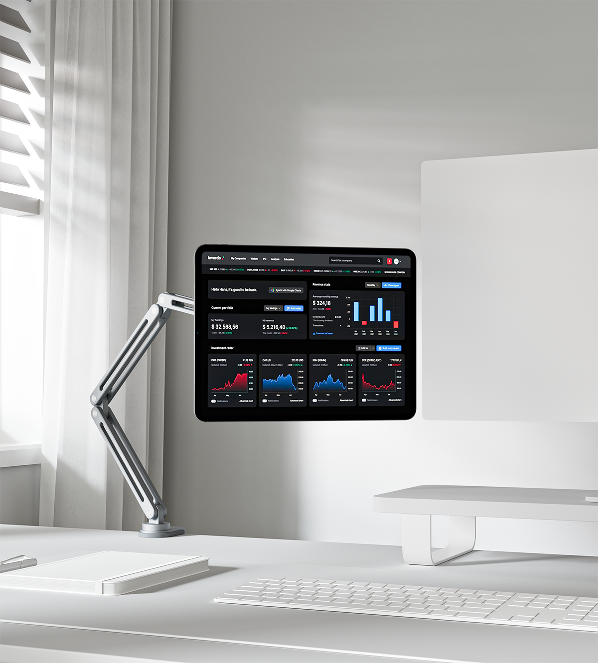 KUXIU X38 Pro MAX iPad用マグネット式充電スタンド