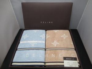 生活雑貨買取 鶴ヶ島市】未使用 CELINE セリーヌ タオルケット 140